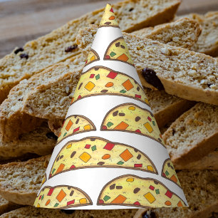 Chapéu De Festa Natal italiano Biscotti Feriado Xmas Foodie
