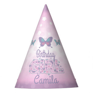 Chapéu De Festa Noite de borboletas personalizadas Desenhos do Par