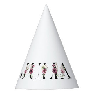 Chapéu De Festa Nome Julia