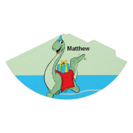 Chapéu De Festa Nome Personalizado, Menino, Dinossauro de Aniversá