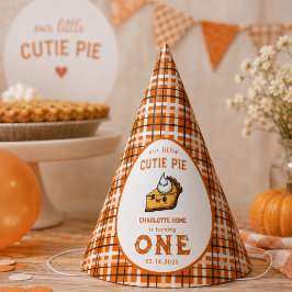 Chapéu De Festa Nosso Pequeno Doce Dia do Pi 1º Aniversário