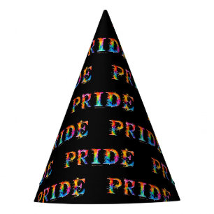 Chapéu De Festa O colorido texto criativo de SlipperyJoe com tema