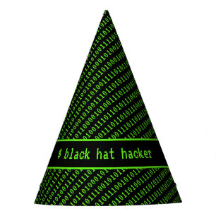 Chapéu De Festa O hacker negro mais fácil do Halloween