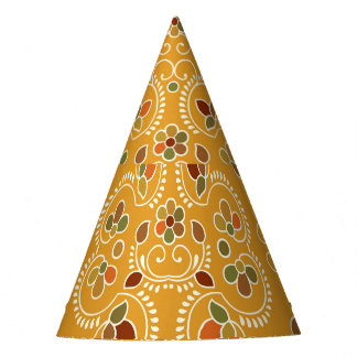 Chapéu De Festa O tradicional estilhaço indiano, padrão perfeito.