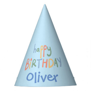 Chapéu De Festa Ódio de festas de Aniversário de criança editáveis