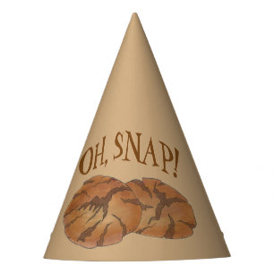 Chapéu De Festa Oh (Ginger) Snap Amish PA Cookies Holandeses do Gi
