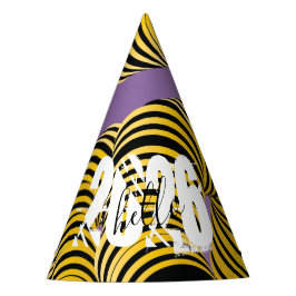Chapéu De Festa Olá Fonte Negrito Trippy Ano Novo 2026