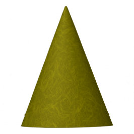 Chapéu De Festa Olive green surface with subtle swirling pattern