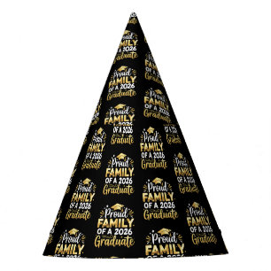 Chapéu De Festa Orgulhosa Família De Um Graduado Em 2026 26 Gradua