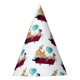 Chapéu De Festa Os dois gay do SlipperyJoe adoram a banheira de de