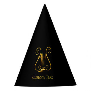 Chapéu De Festa Ouro Lyre