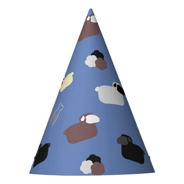 Chapéu De Festa Ovinos e Ovinos (Frente)