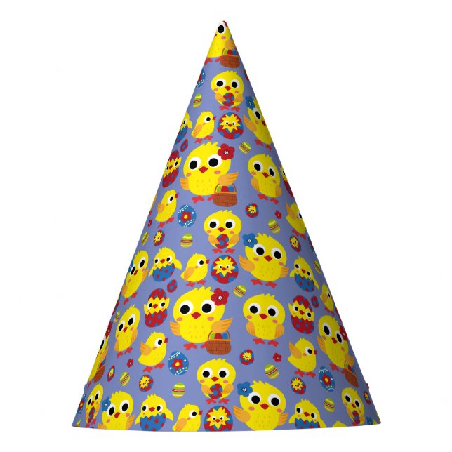 Chapéu De Festa Ovos de Páscoa com Hatch Retroativo (Frente)