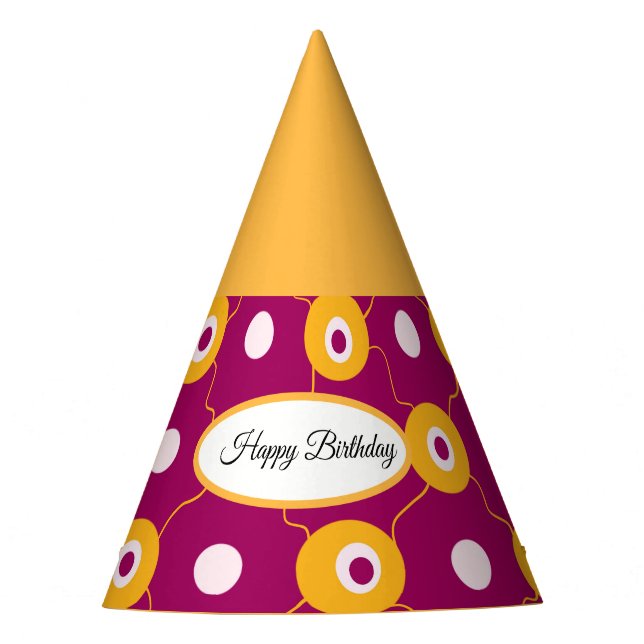 Chapéu De Festa Padrão (Frente)