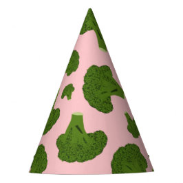 Chapéu De Festa Padrão de brócolis