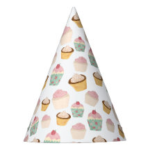 Padrão de cupcake de aniversário fofo