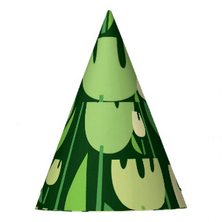 Chapéu De Festa Padrão de Estilo Escandinavo das Tulipas