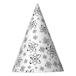 Chapéu De Festa Padrão de Idade Atômica Retroativa dos Átomos