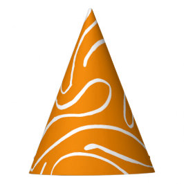 Chapéu De Festa Padrão de Vibrações Abstratas