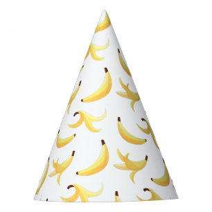Chapéu De Festa Padrão divertido de festa com piadas de banana col