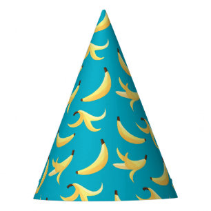 Chapéu De Festa Padrão divertido de festa com piadas de banana col