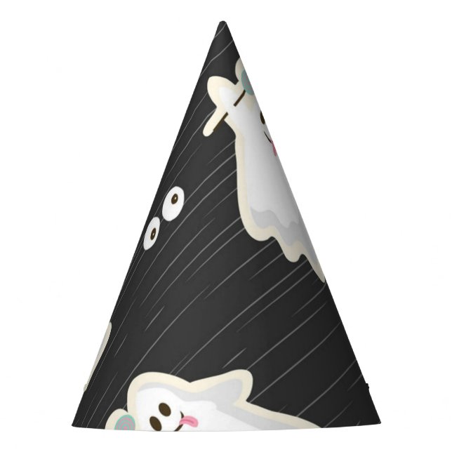 Chapéu De Festa padrão fantasma (Frente)