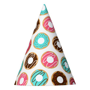Chapéu De Festa Padrão Rosquinha Associado