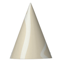 Chapéu De Festa Padrão Simples Creme Bege Moderno