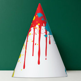 Chapéu De Festa Painting Party Kids Birthday