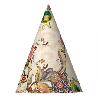 Chapéu De Festa Paisley Ploral de Mughal Étnica