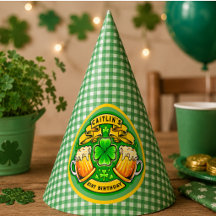 Parabéns St Patricks Day Trevo  21º Aniversário 