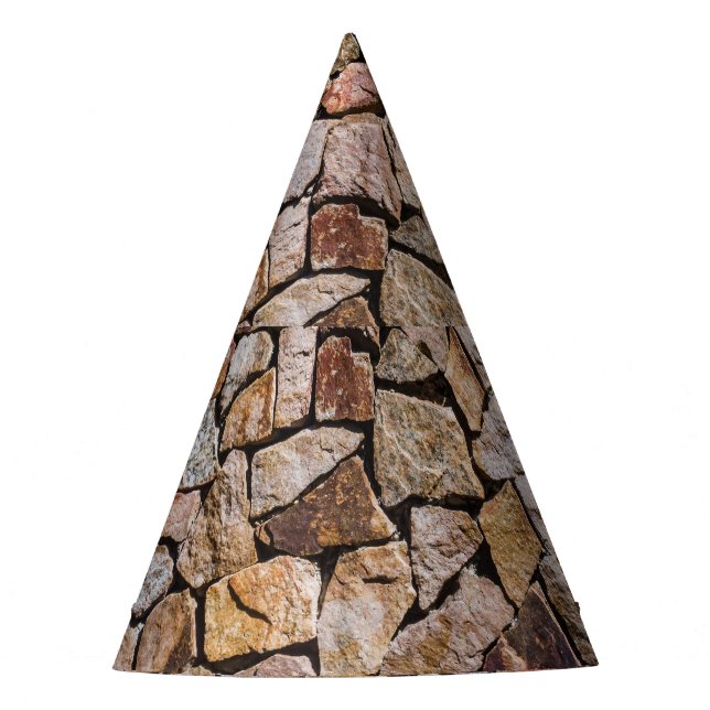 Chapéu De Festa Paredes Tradicionais De Pilha De Pedra Quebrada (Frente)