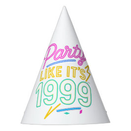 Chapéu De Festa Party Like It’s 1999®™ – Neon Voltage