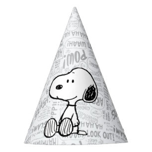 Chapéu De Festa PEANUTS Esnoopia sobre Histórias em quadrinhos b