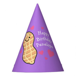 Chapéu De Festa Pedra de Festa de aniversário de amendoim