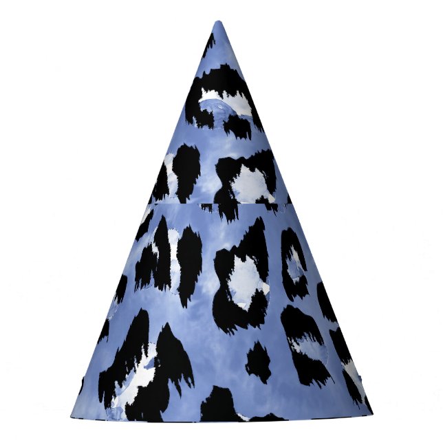 Chapéu De Festa Pele Animal Allure: Watercolor Leopard (Frente)