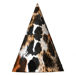 Chapéu De Festa Pele animal: padrão leopardo criativo.