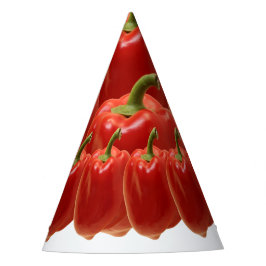 Chapéu De Festa Pepper Red Bell. Fresco do mercado