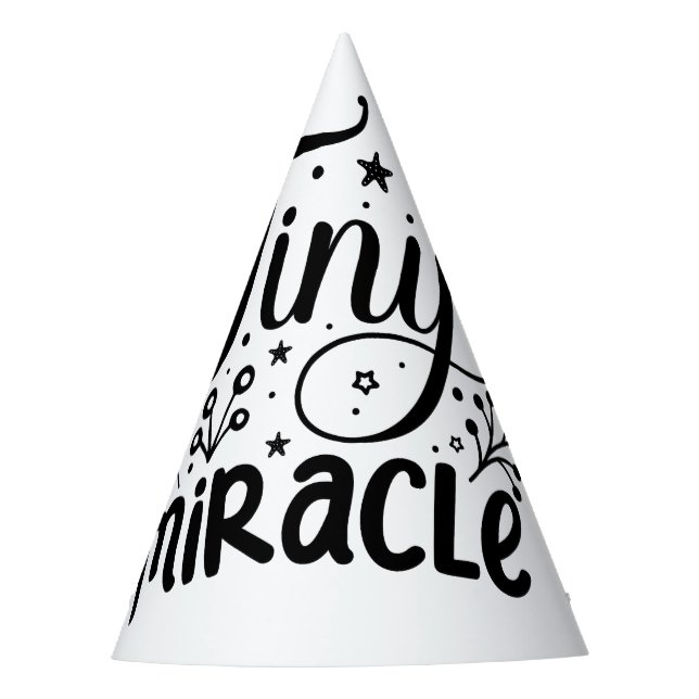 Chapéu De Festa Pequeno Milagre! (Frente)