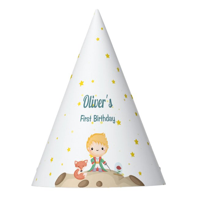 Chapéu De Festa Pequeno Príncipe, Le Petit Prince Party Hat (Frente)