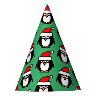 Chapéu De Festa Pinguim de Papais noeis engraçadinhos de bolso de