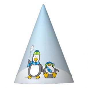 Chapéu De Festa Pinguins de neve