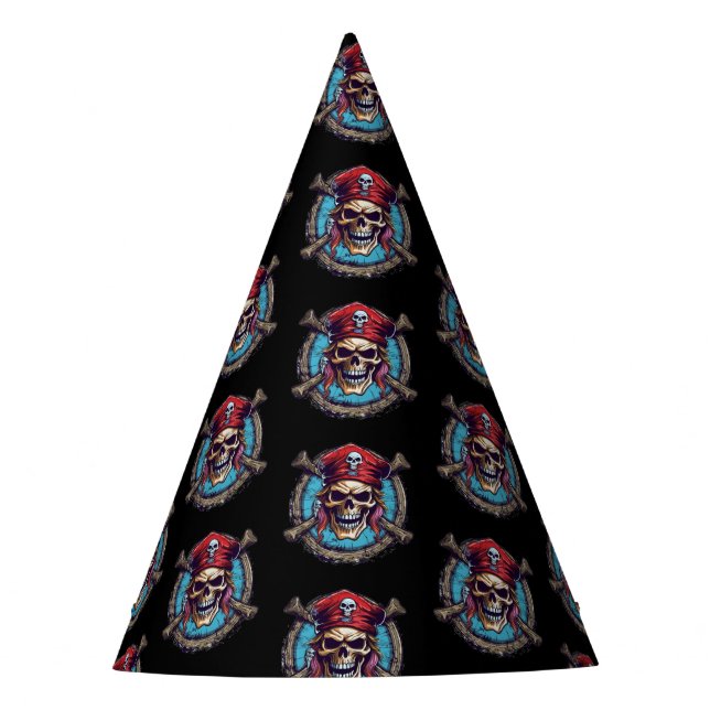 Chapéu De Festa Pirate Party Hat (Frente)