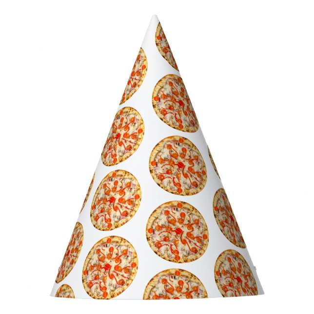 Chapéu De Festa Pizza (Frente)