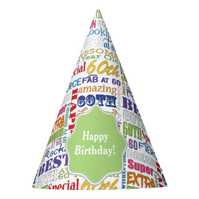 Chapéu De Festa Presentes De Festa de aniversário Únicos E Especia (Frente)