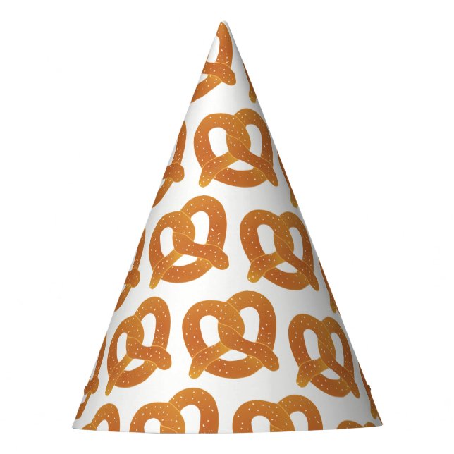 Chapéu De Festa Pretzel Pattern (Frente)