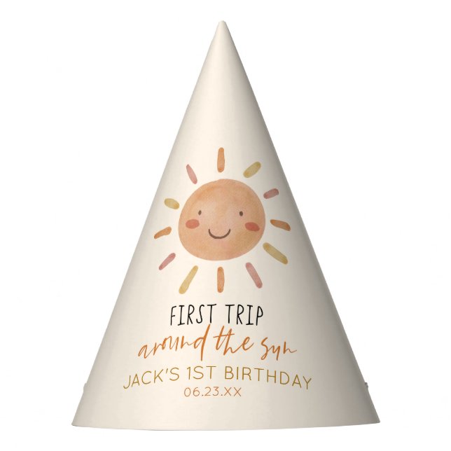Chapéu De Festa Primeira Viagem À Volta Da Primeira Festa de anive (Frente)