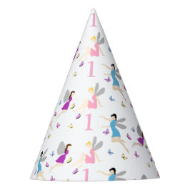 Chapéu De Festa Primeiro Aniversário de Fada