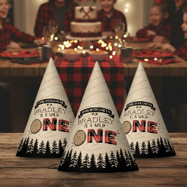 Chapéu De Festa Primeiro aniversario de Lumberjack Boys, Xadrez da