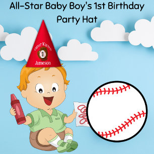 Chapéu De Festa Primeiro aniversario do All-Star Baby Boy